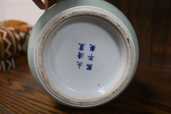 Five Chinese ceramic vases